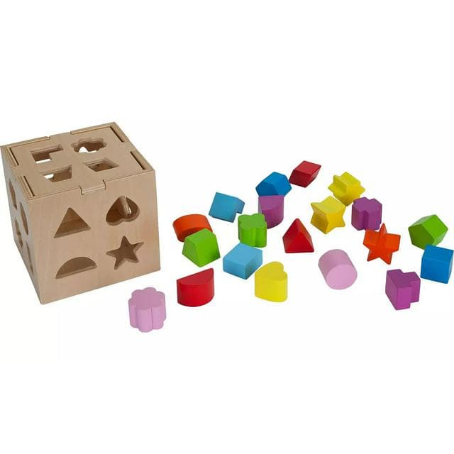 Chad Valley PlaySmart Wooden Shape Sorter - gallery image 4