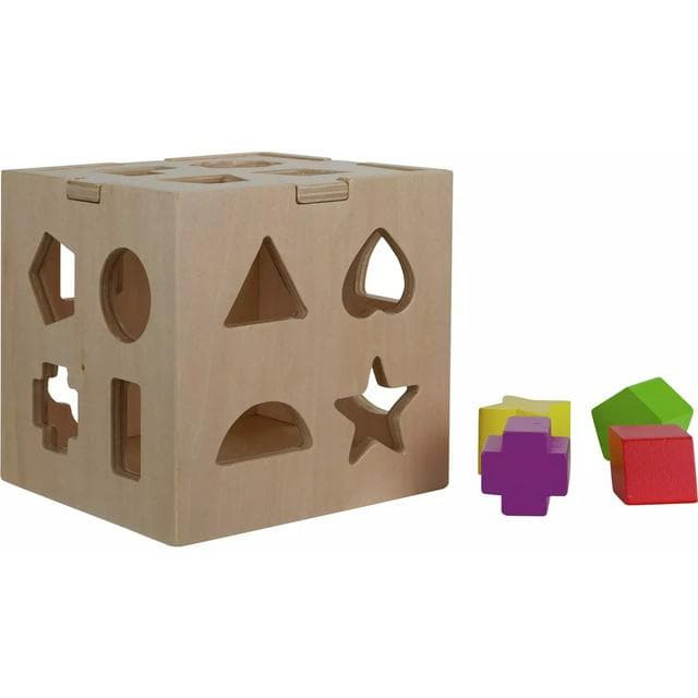Chad Valley PlaySmart Wooden Shape Sorter - gallery image 5