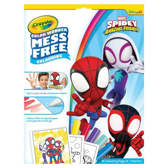 Crayola Spiderman Colour Wonder - gallery image 1