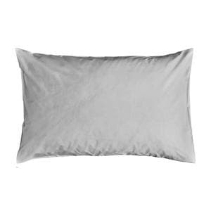 Habitat Pure Cotton 200TC Standard Pillowcase Pair - Grey