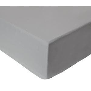 Habitat Cotton Rich 180TC Plain Fitted Sheet - Dove Grey - Double