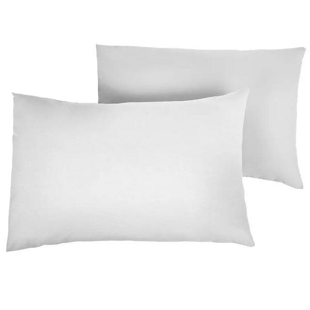Habitat Cotton Rich 180TC Pillowcase Pair - Dove Grey - gallery image 1