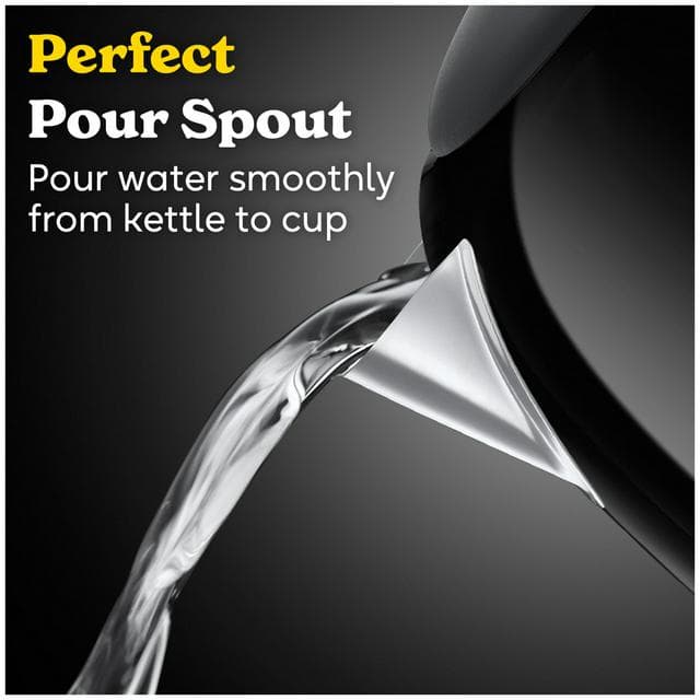 Russell Hobbs Worcester Black Stainless Steel Kettle 25511 - gallery image 3