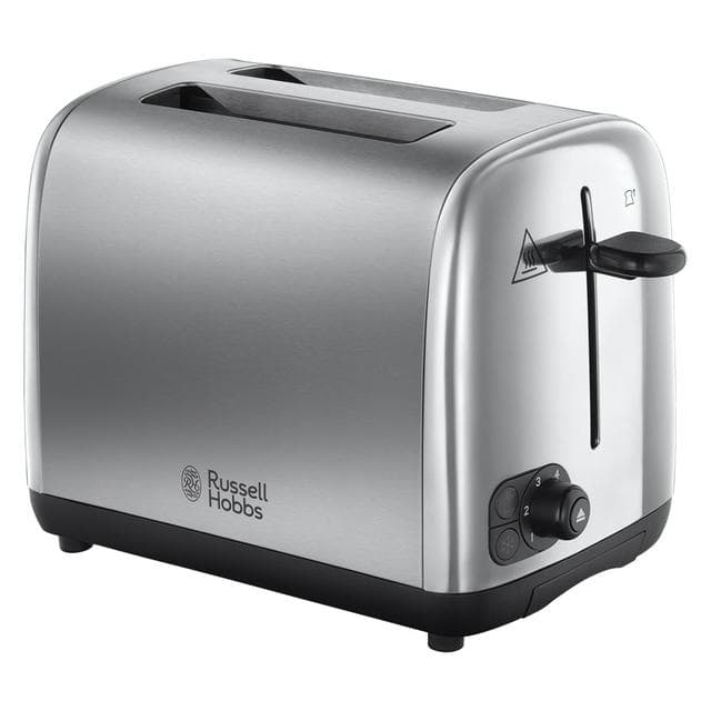 Russell Hobbs 2 Slice Brushed St/Steel Toaster 24081 - gallery image 1