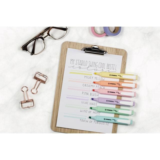 Stabilo Swing Cool Pastel Highlighters 6pk - gallery image 5