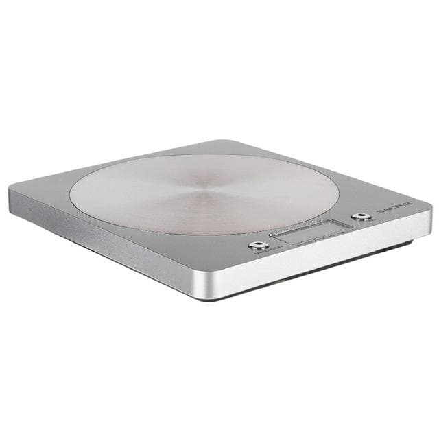 Salter Electronic Kitchen Scale with Steel Platform- Silver - gallery image 3
