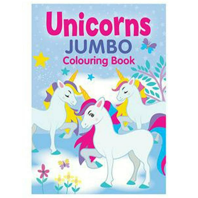 Alligator Unicorns Jumbo Colouring Book - gallery image 1