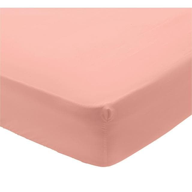 Habitat Egyptian Cotton 400TC Blush Fitted Sheet - Blush - gallery image 1