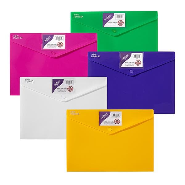 Snopake Polyfile ID Bright Assortment A4 - gallery image 1