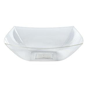 Sainsbury's Home Reuseable Large Square Bowl - Clear