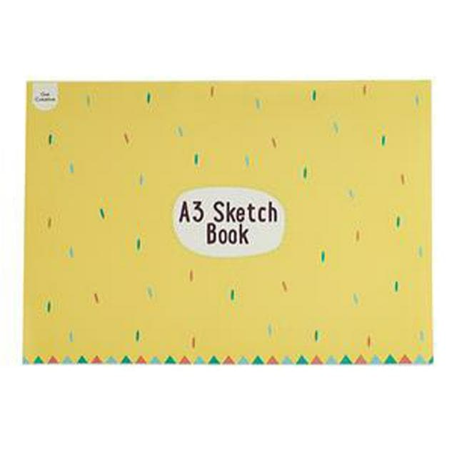 Get Creative 40 Pages A3 Sketch Book - gallery image 1