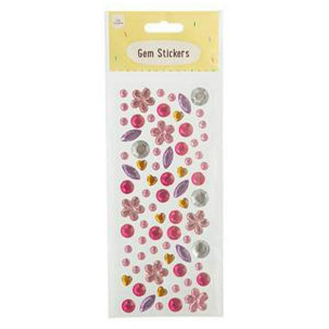 Get Creative Multicoloured Gem Stickers - gallery image 1