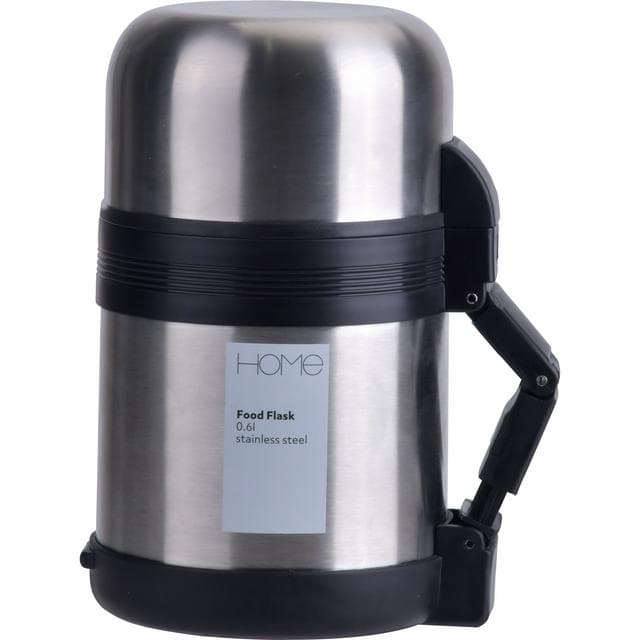 Habitat 600ml Stainless Steel Vacuum Food Flask - gallery image 1