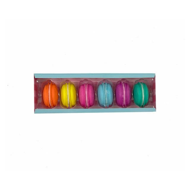 Tinc Macaroon Erasers Set Of 6 - gallery image 1