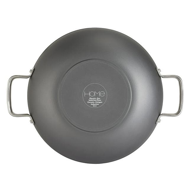 Habitat 30cm Hard Anodised Aluminium Double Handled Wok - gallery image 5