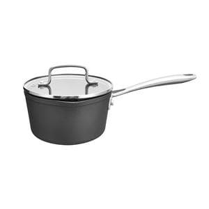 Sainsbury's Home 20cm Hard Anodised Aluminium Saucepan