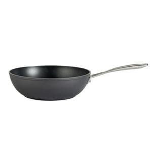 Habitat 28cm Hard Anodised Aluminium Wok