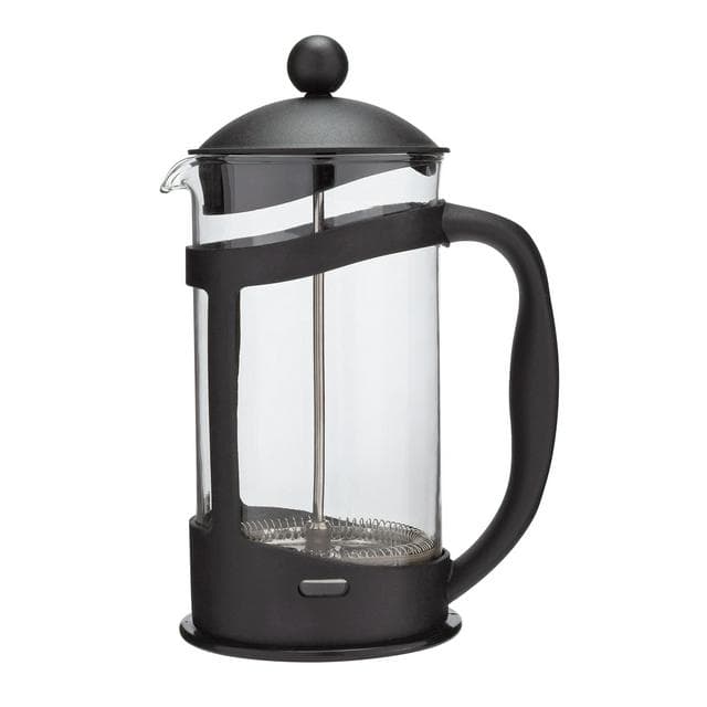 Habitat 8 Cup Plastic Cafetiere - Black - gallery image 1