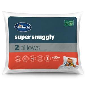 Silentnight Super Snuggly Medium Pillow - 2 Pack