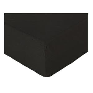 Habitat Cotton Rich Fit Sheet Black - Double