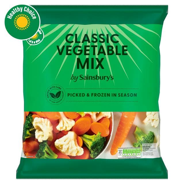 Sainsbury's Classic Vegetable Mix 1kg - gallery image 1