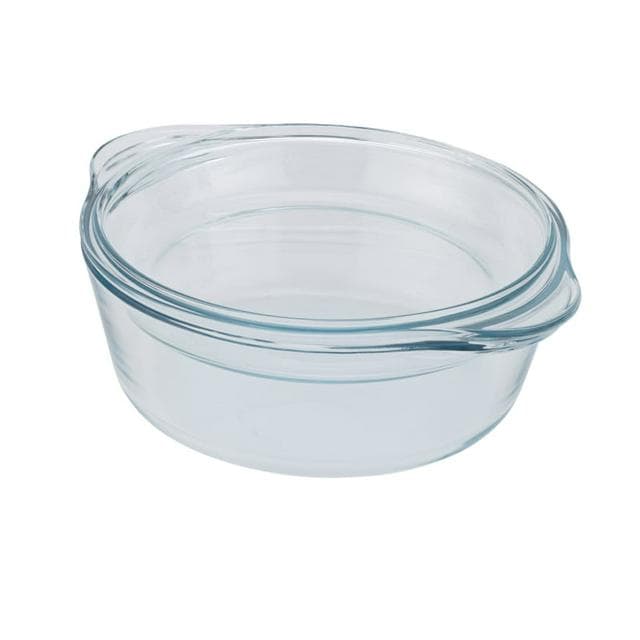 Sainsburys Home Glass 2L Casserole Lidded Dish - gallery image 1