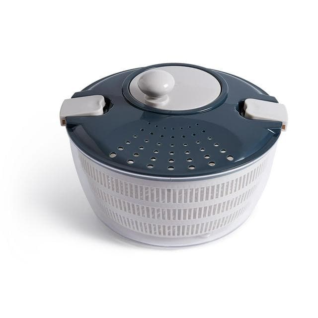 Habitat Healthy Eating Salad Spinner - Blue - gallery image 1