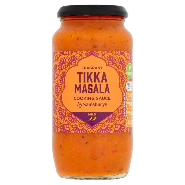 Sainsbury's Tikka Masala Curry Cooking Sauce 500g - gallery image 1