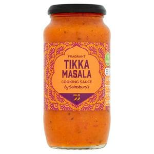 Sainsbury's Tikka Masala Curry Cooking Sauce 500g