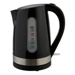 Cookworks Plastic Illuminated Kettle - Black