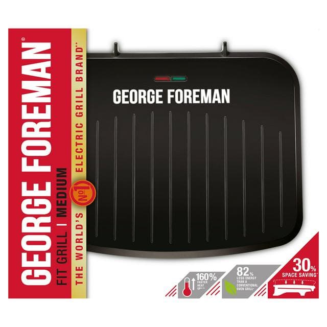 George Foreman Medium Health Fit Grill 25810 - gallery image 1