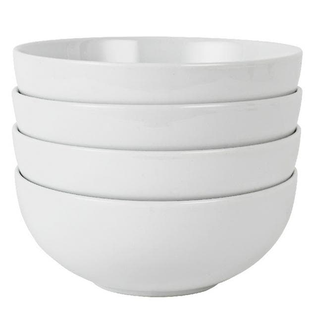 Sainsbury's Home Porcelain Cereal Bowl - White - gallery image 3