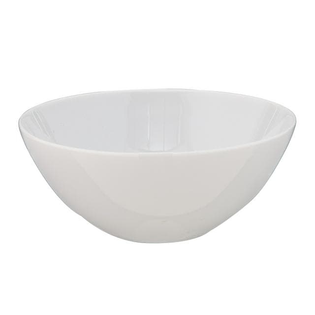 Sainsbury's Home Coupe 12 Piece Porcelain Dinner Set - Super White - gallery image 4