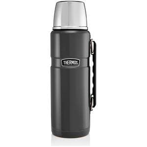 Thermos 1.2 Litre Stainless Steel King Flask - Gunmetal Grey