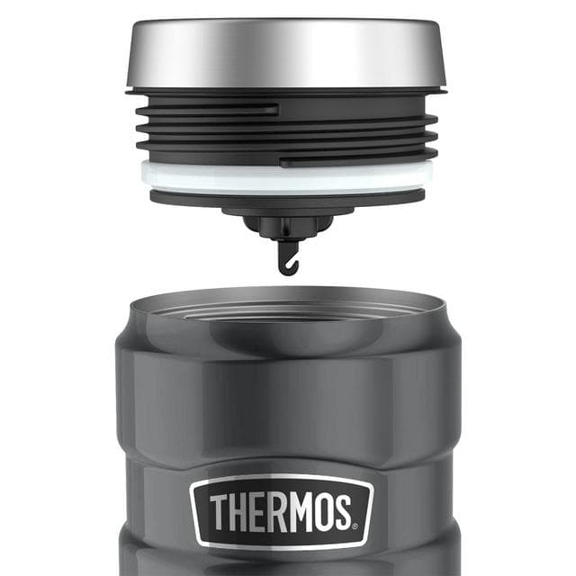 Thermos Stainless King Travel Tumbler 470ml - Gunmetal Grey - gallery image 3