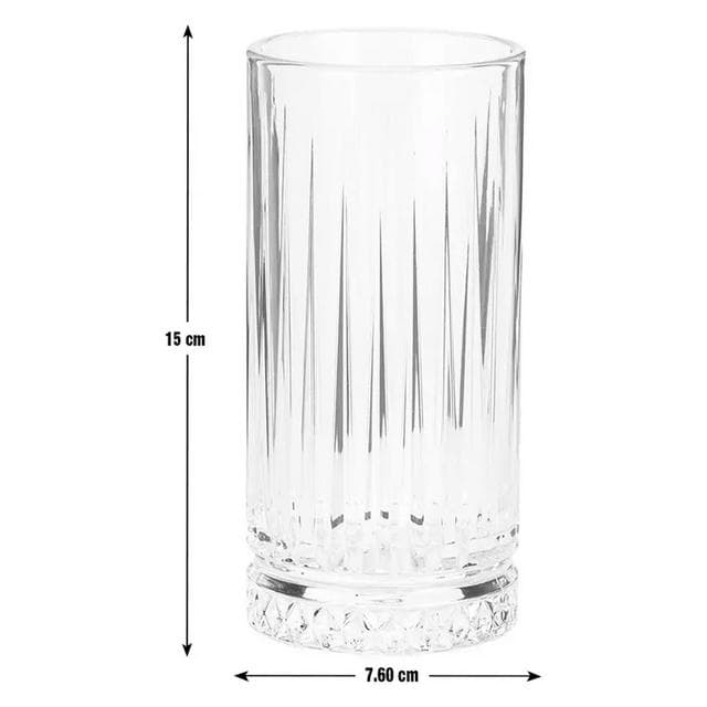 Habitat Pressed Hi Ball Glass - gallery image 3