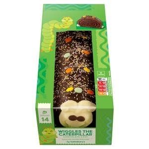 Sainsbury's Birthday & Celebration Wiggles the Caterpillar Cake 613g