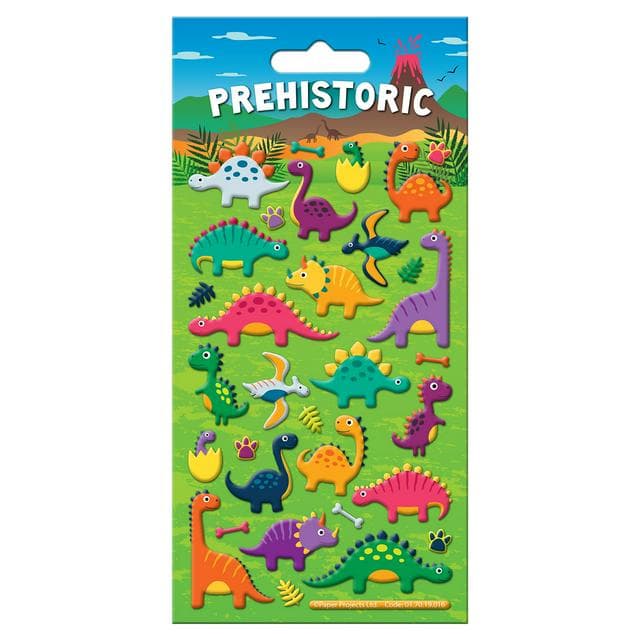 Paper Projects Prehistoric Stickers - gallery image 1