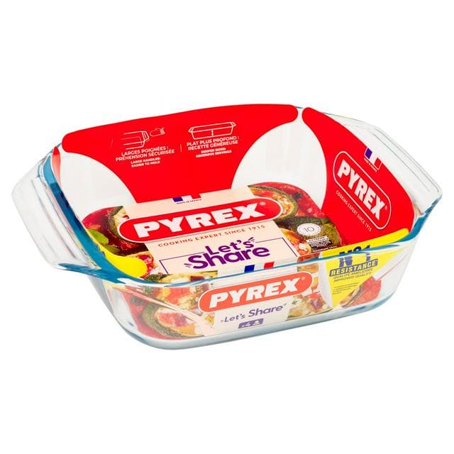 Pyrex Irresistable Square Glass  Roaster - gallery image 1