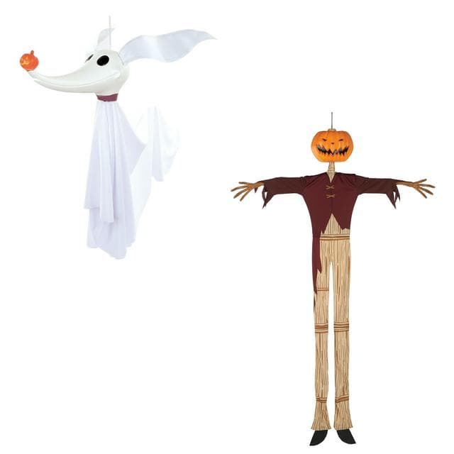 Disney The Nightmare Before Christmas Small Character Assortment - Zero & Pumpkin - gallery image 1