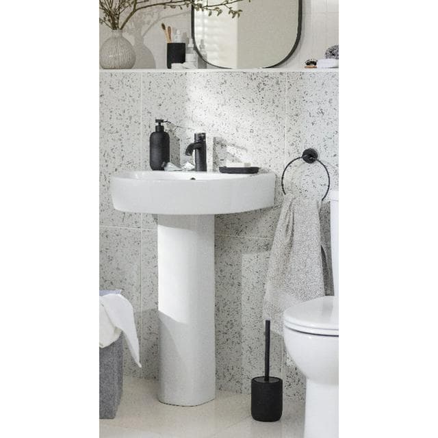 Habitat Soft Touch Black Toilet Brush - gallery image 2