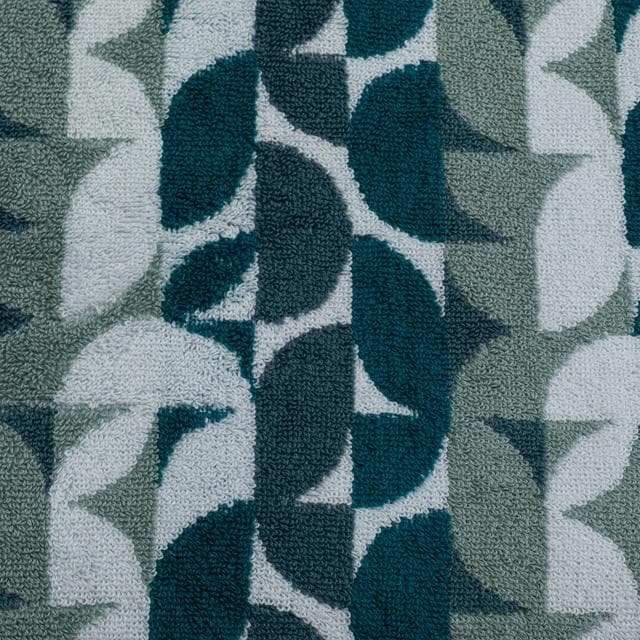 Habitat Blue Geo Towel - gallery image 3