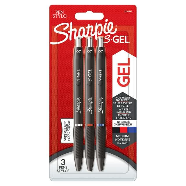 Sharpie S Gel Assorted 3pk - gallery image 1
