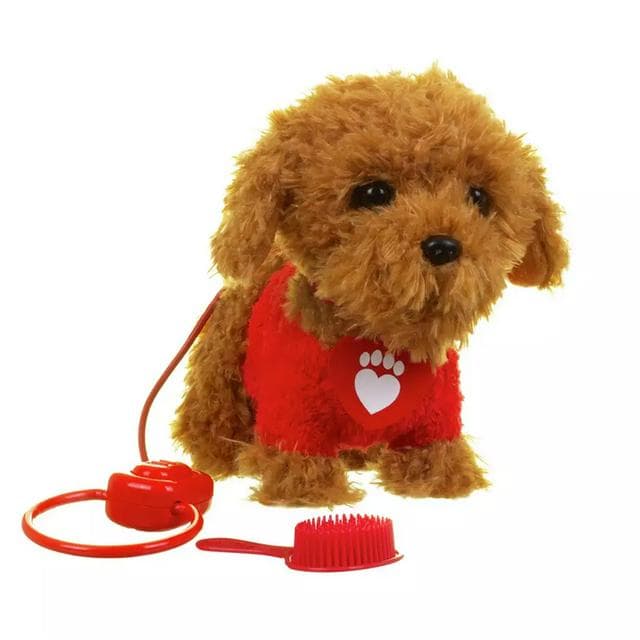 Walkies With Waffle The Wonder Dog Soft Toy - gallery image 1