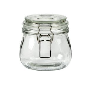 Habitat 500ml klip top jar