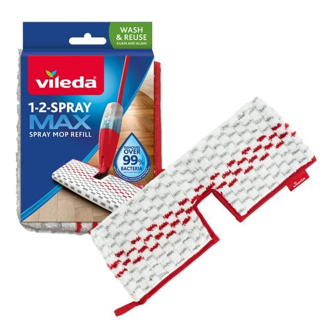 Vileda 1-2 Spray Max Mop Pad Refill - gallery image 1