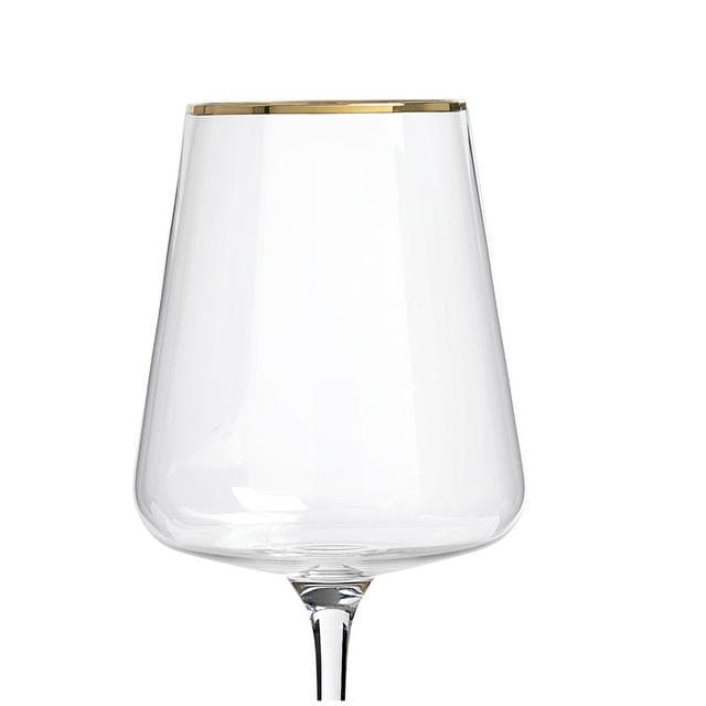 Habitat Gold Rim Wine Glass - gallery image 3