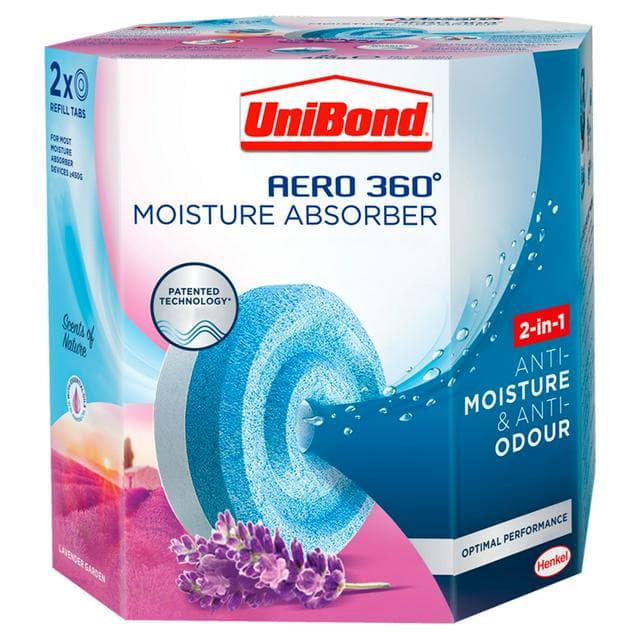 Unibond Aero 360 Lavender Refill 2x450g - gallery image 1