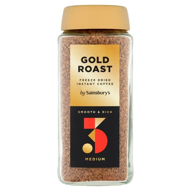 Sainsbury's Gold Roast Instant Coffee 200g - gallery image 1