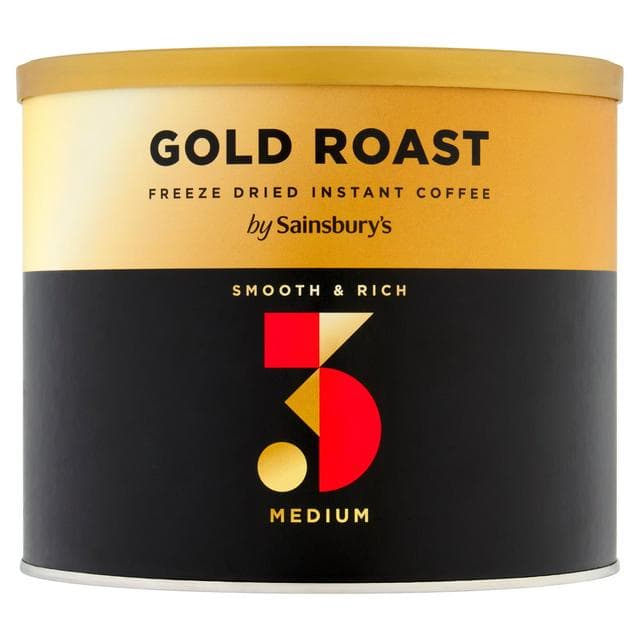 Sainsbury's Gold Roast Instant Coffee 500g - gallery image 1